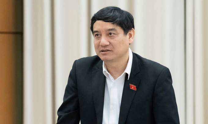 Chủ nhiệm Ủy ban Văn hóa và Xã hội Nguyễn Đắc Vinh. Ảnh: Hoàng Phong