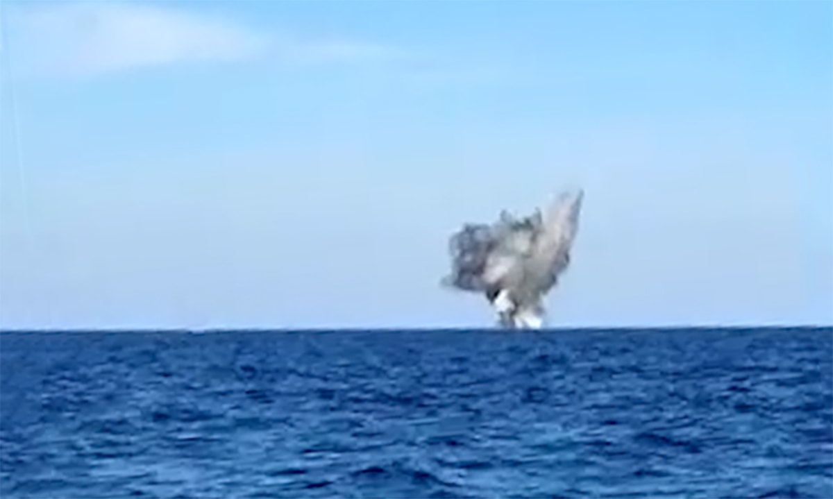 Romania hủy nổ 'xuồng không người lái do Ukraine chế tạo'