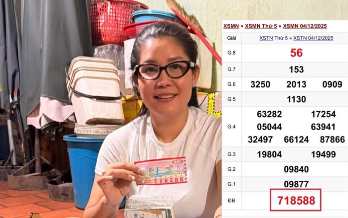 Kết quả Xổ số miền Nam: Giải đặc biệt vé số Tây Ninh đã trúng - Ảnh 1. Kết quả Xổ số miền Nam: Giải đặc biệt vé số Tây Ninh đã trúng - Ảnh 1.