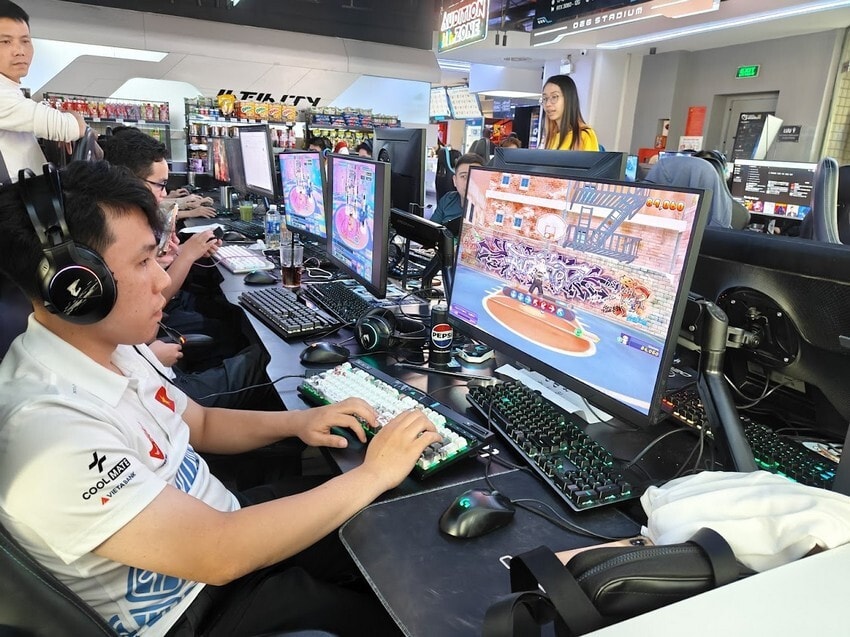 Hình ảnh tập luyện tích cực của các VĐV đội tuyển Audition Việt Nam tham dự SEA Games 33. (Ảnh: VTC)