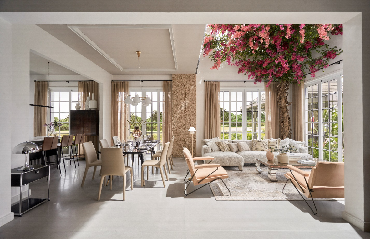 Ảnh chụp biệt thự mẫu Central Island. (Ảnh: MP)