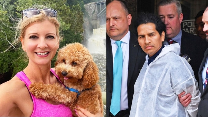 David Bonola (phải) bị bắt sau khi thú tội giết Orsolya Gaal. Ảnh: Zumapress/Facebook