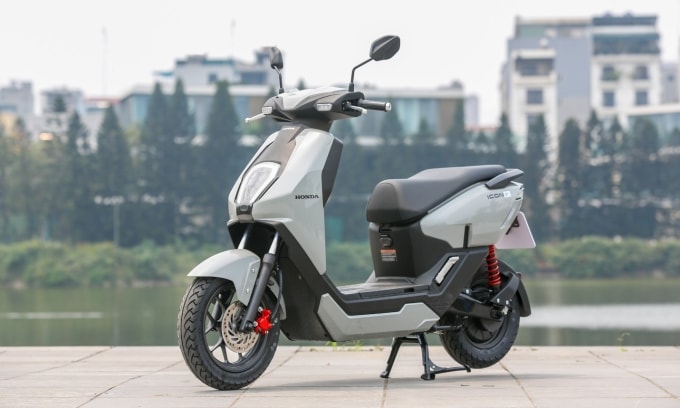 Xe máy điện Honda ICON e: tại Hà Nội. Ảnh: Lương Dũng