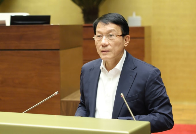 Bộ trưởng Công an Lương Tam Quang. Ảnh: Hoàng Phong