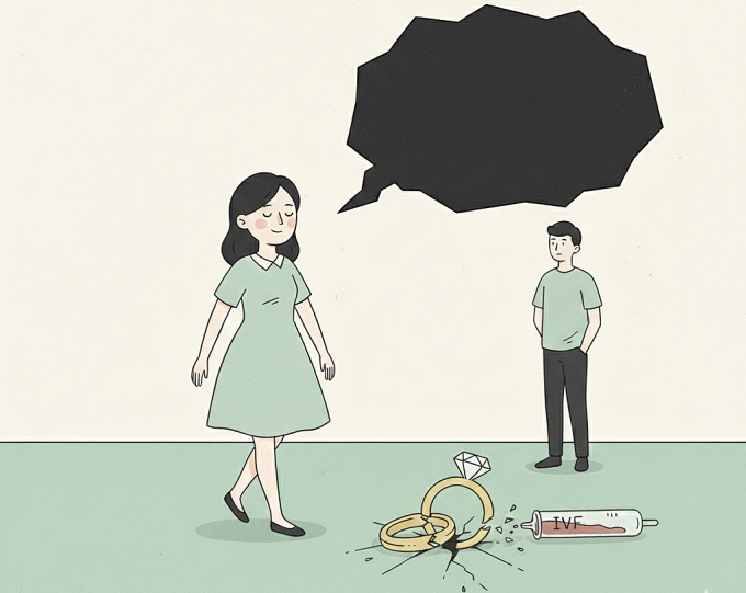 Mẹ bạn trai tuyên bố có bầu mới cho cưới