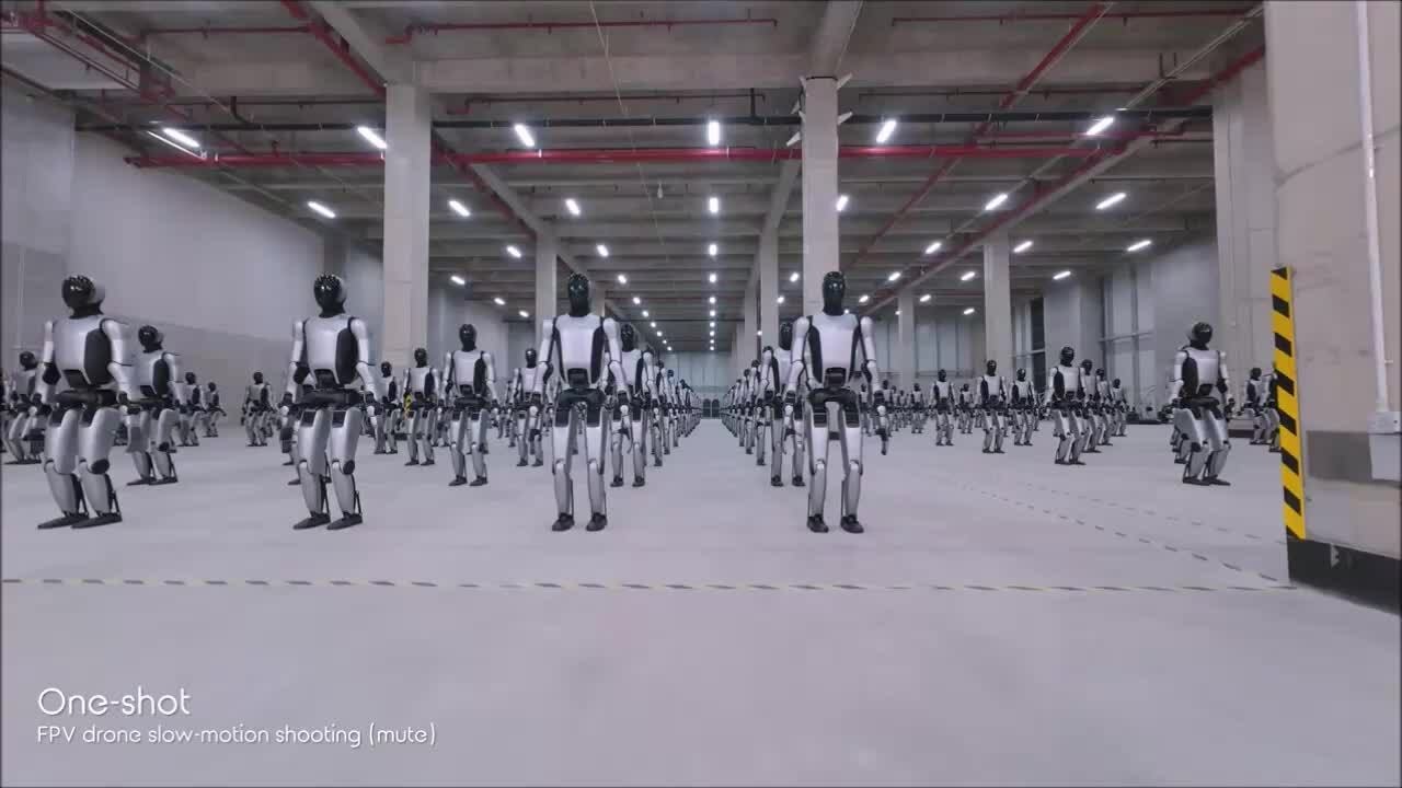 Video đội quân robot hình người Trung Quốc gây tranh cãi