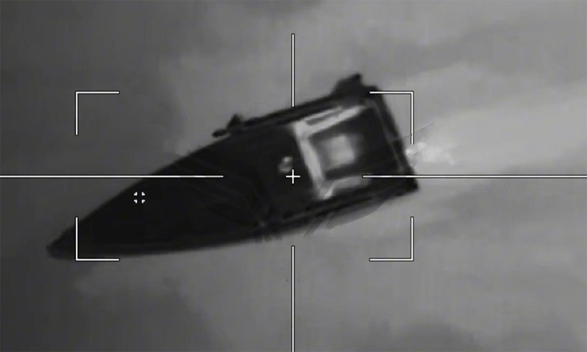 Lancet vượt hơn 100 km đánh chìm xuồng không người lái Ukraine