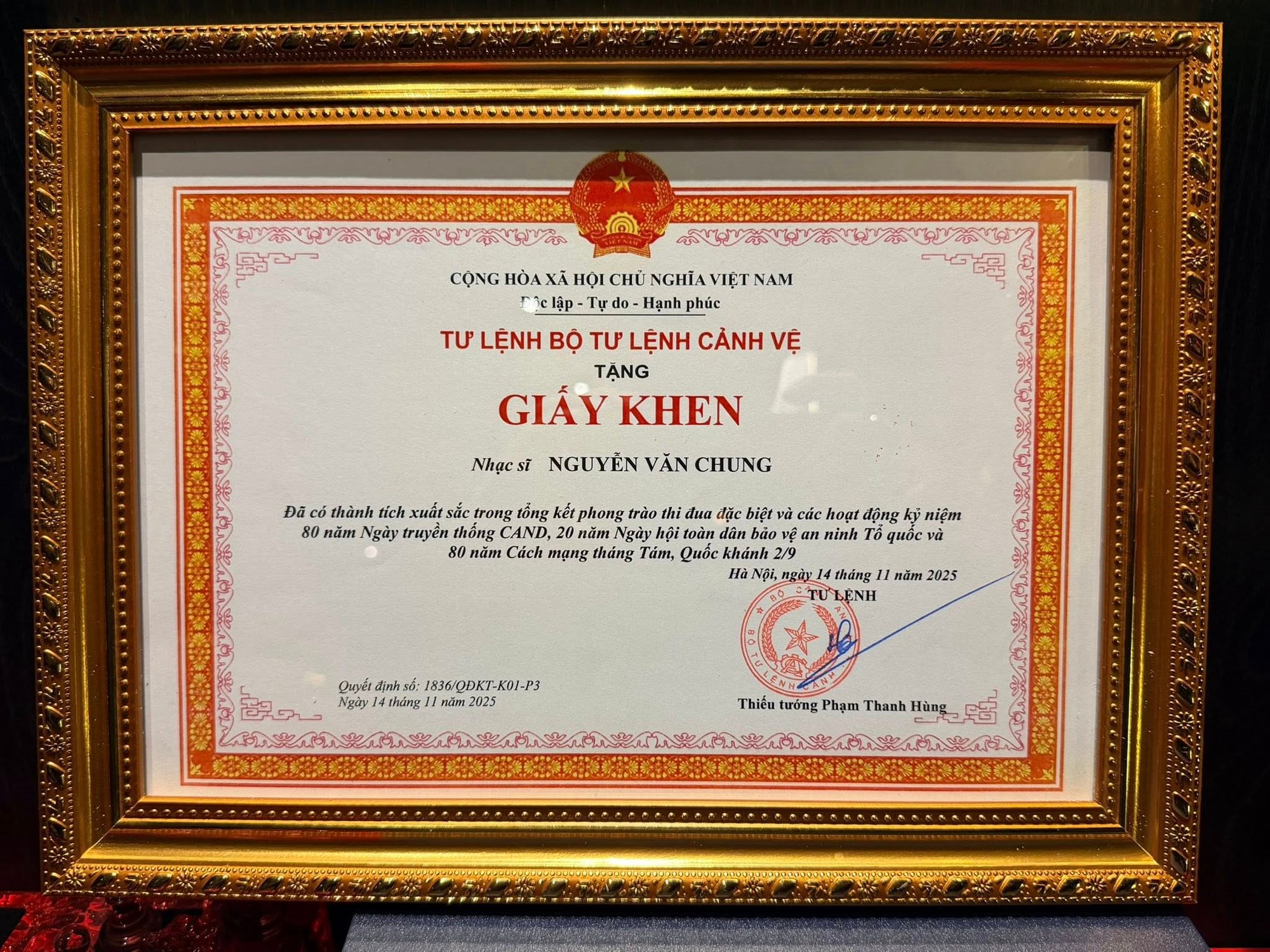 Nhạc sĩ Nguyễn Văn Chung lại nhận tin vui- Ảnh 2.