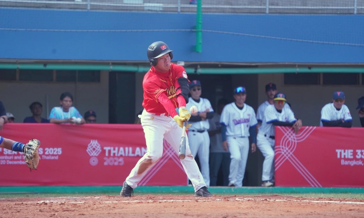 Đội tuyển bóng chày Việt Nam thắng Malaysia.