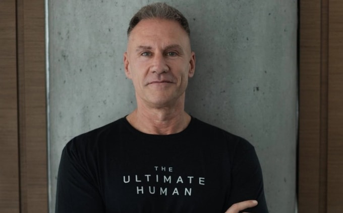 Ông Gary Brecka, chuyên gia biohacking ở Mỹ. Ảnh: Maxwell Holt