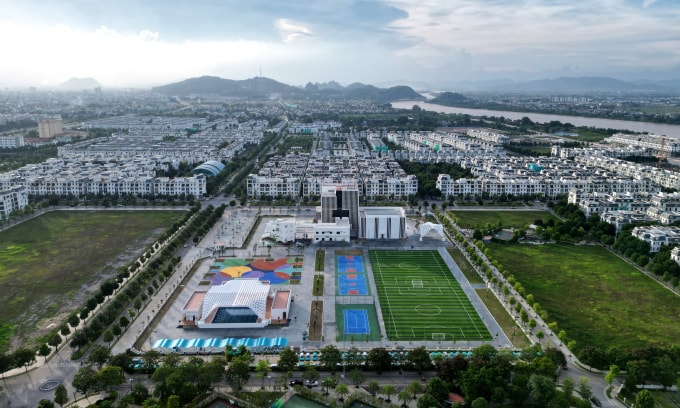 Một góc đô thị trung tâm tỉnh Thanh Hoá. Ảnh: Lê Hoàng