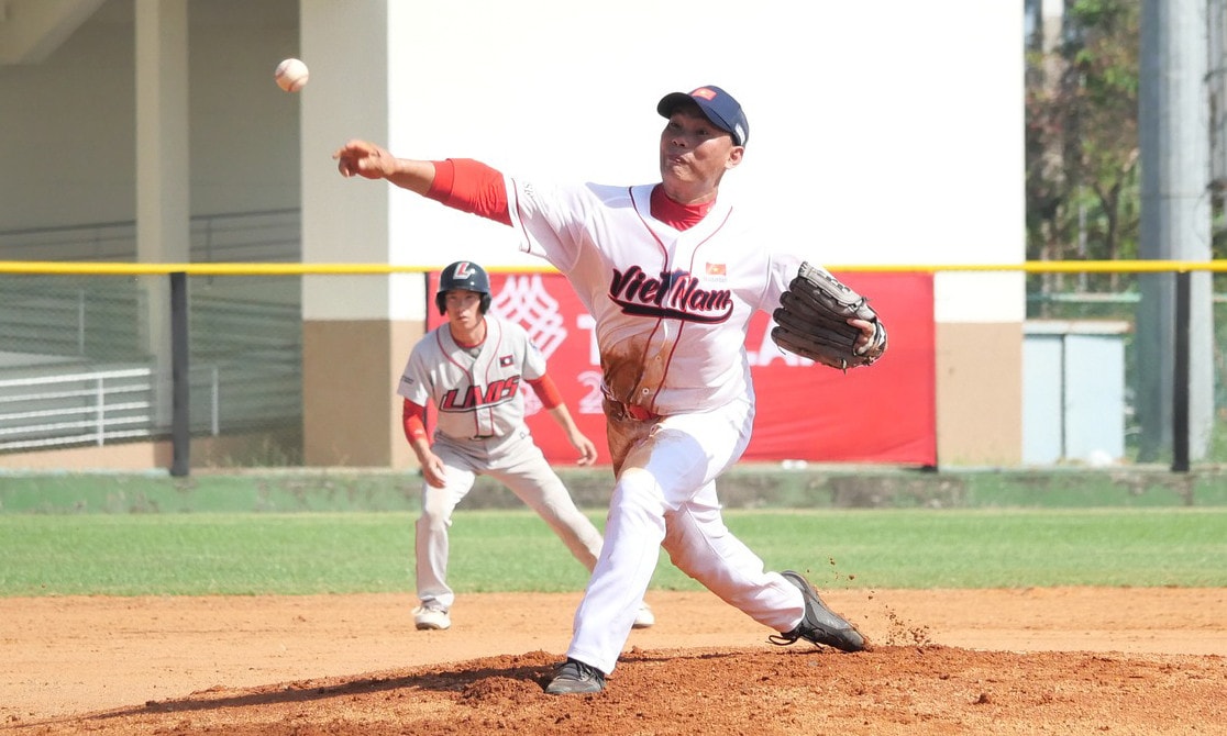 Đội tuyển bóng chày Việt Nam thua Lào.