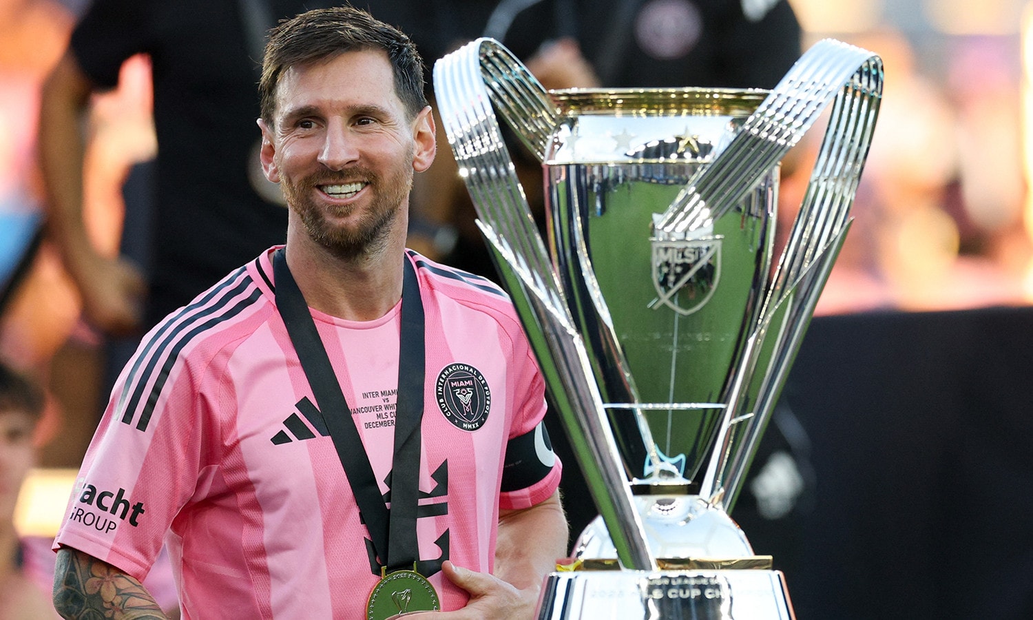 Messi có thêm danh hiệu mới. (Ảnh: Reuters)