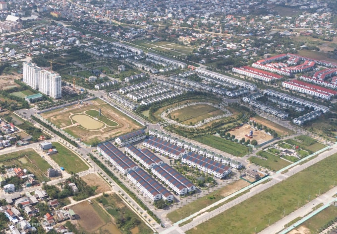 Dự án nhà ở xã hội ở khu đô thị Eco Garden ở phường Vỹ Dạ. Ảnh: Võ Thạnh