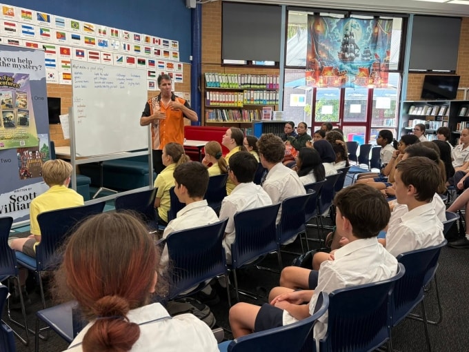 Một tiết học ở trường Trung học Elizabeth Macarthur, Australia. Ảnh: Elizabeth Macarthur High School Fanpage