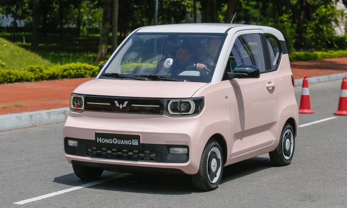 Wuling Hongguang Mini EV tại Việt Nam. Ảnh: Lương Dũng