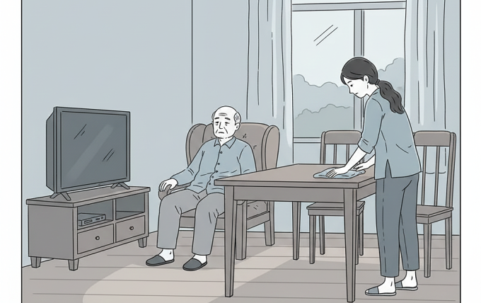 Không muốn về vì căn nhà ngập tràn mùi người già từ ba chồng