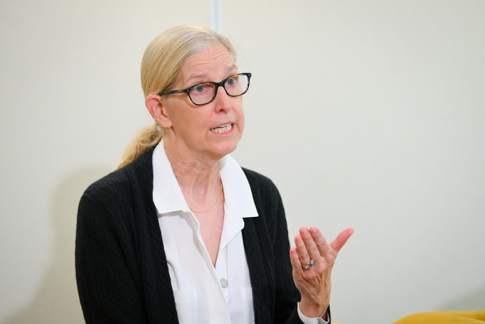 GS. TS bác sĩ Maura Gillison. Ảnh: Thanh Nguyễn