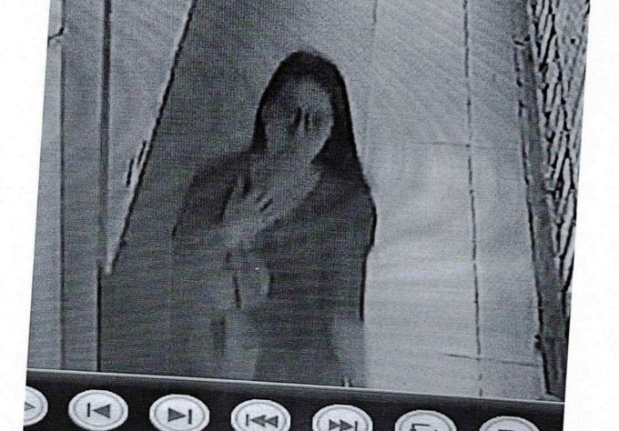 Hình ảnh ghi nhận tại camera ký túc xá. Ảnh: Công an TP HCM