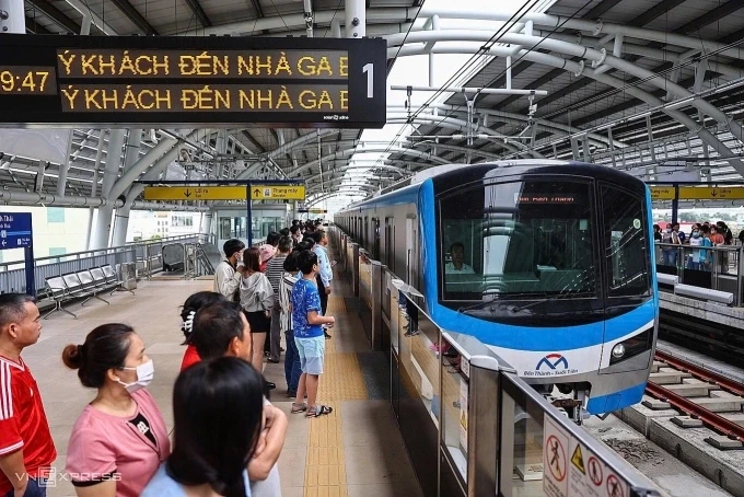 Tuyến Metro số 1 từ Bến Thành đi Suối Tiên mà Đồng Nai muốn kéo dài xuống trung tâm tỉnh. Ảnh: Quỳnh Trần