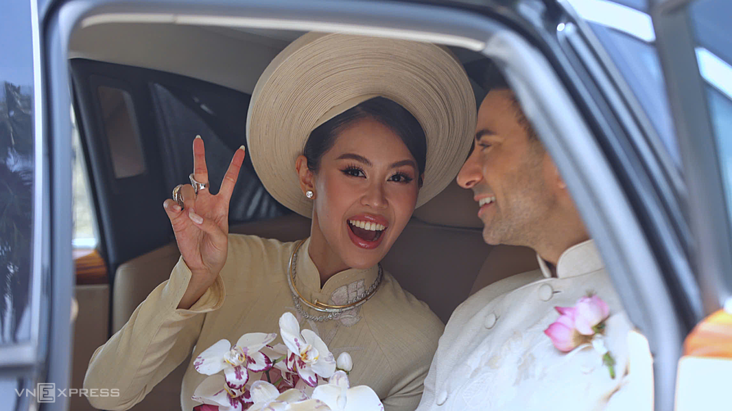 Lễ rước dâu của Tiên Nguyễn