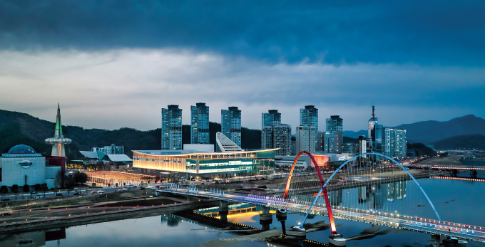 Một góc thành phố Daejeon và khu vực Daedeok Innopolis. Ảnh: Korean Culture