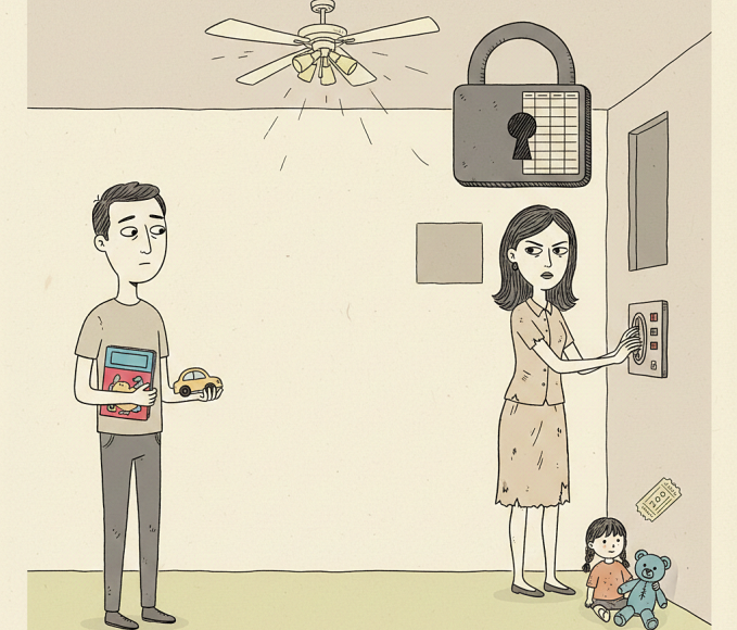 Vợ tiết kiệm tới mức bỉm con dùng phải canh đúng số miếng mỗi ngày. Vợ tiết kiệm tới mức đồ lót cũ rách mới dám thay