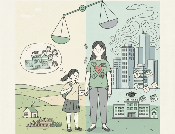 Tôi có nên từ bỏ trường tốt cho con ở thành phố để về quê