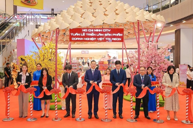 AEON mở rộng kết nối và hỗ trợ thúc đẩy tiêu thụ hàng Việt- Ảnh 1. AEON mở rộng kết nối và hỗ trợ thúc đẩy tiêu thụ hàng Việt- Ảnh 1.