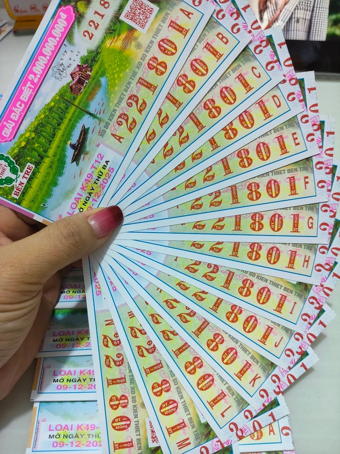 Cảnh báo tình trạng vé số giả mạo trúng thưởng tại Bến Tre cần được chú ý - Ảnh 1. Cảnh báo tình trạng vé số giả mạo trúng thưởng tại Bến Tre cần được chú ý - Ảnh 1.