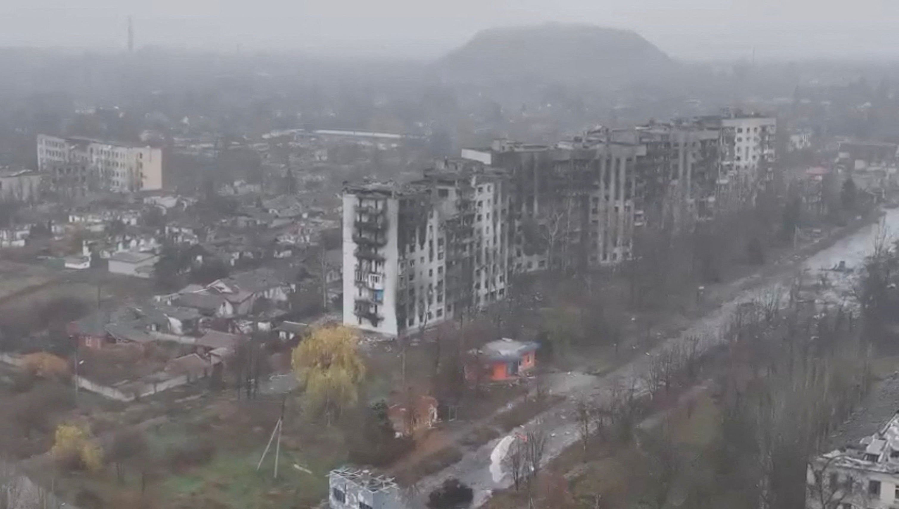 Thị trấn Myrnohrad, Ukraine (Nguồn: Reuters)