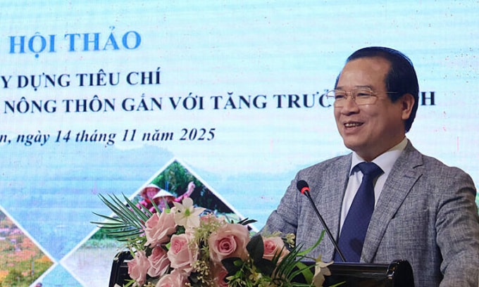 Phó Cục trưởng Hà Văn Siêu phát biểu tại hội thảo. Ảnh: TITC