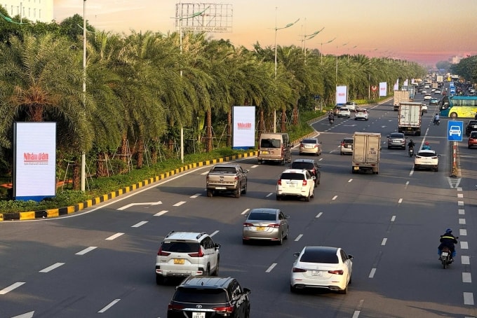 Skyled Hà Nội thường nằm ở vị trí thuận lợi, hiển thị liên tục. Ảnh: Bizman