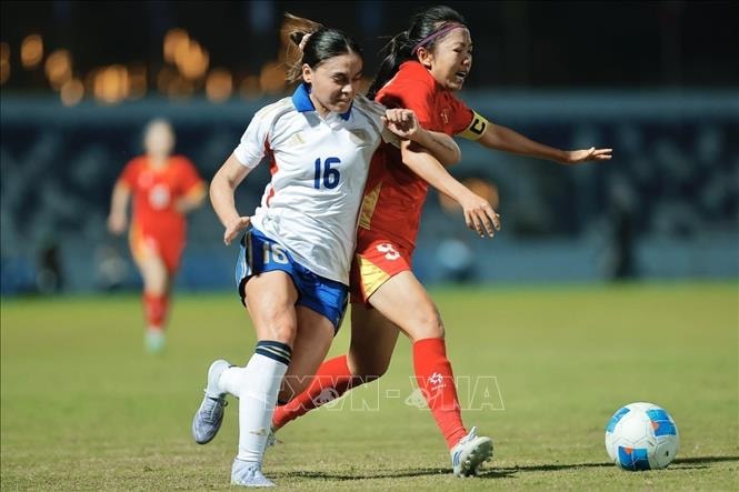 SEA Games 33: Đội tuyển nữ Việt Nam mất ngôi đầu bảng B- Ảnh 2.