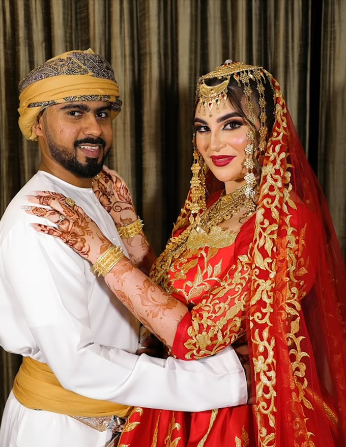 Đám cưới của Soudi Al Nadak và người chồng triệu phú Jamal Al Nadak tổ chức tại Dubai năm 2020. Ảnh: @Soudiofarabia