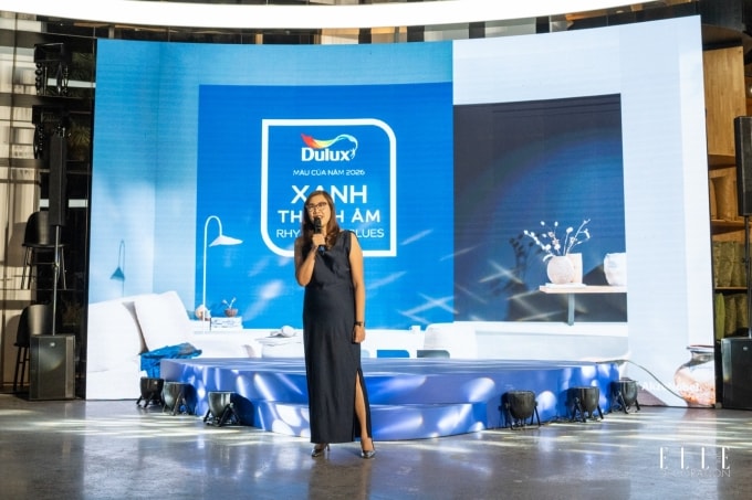 Bà Nguyễn Phi Anh Đào tại sự kiện Pop-Up Office mùa 4 với chủ đề Rhythm of Space - Nhịp điệu của không gian.