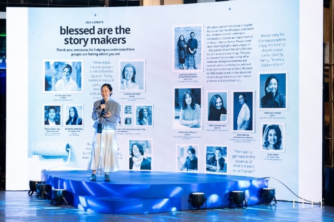 Bà Nguyễn Phan Thùy Dương, Chủ biên Tạp chí Elle Decoration, chia sẻ về Màu của năm 2026.