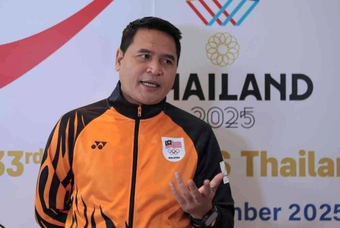 HLV Mohd Nafuzi Zain trong phỏng vấn ở Bangkok, Thái Lan ngày 9/12/2025. Ảnh: Bernama