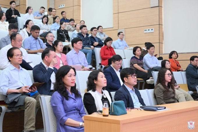 Các nghiên cứu sinh trúng tuyển năm 2025 của trường Đại học Y Hà Nội. Ảnh: HMU