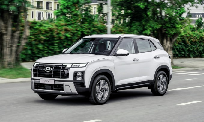 Hyundai Creta phiên bản mới ra mắt thị trường Việt Nam ngày 3/6. Ảnh: HTC