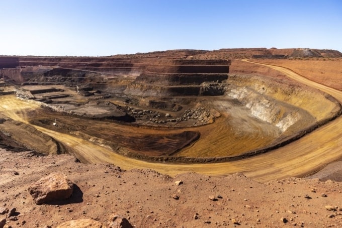 Mỏ đất hiếm Mount Weld của Lynas ở bang Western Australia, Australia. Ảnh: Lynas Rare Earth