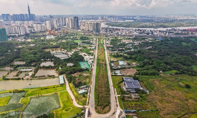 Bất động sản khu đông TP HCM. Ảnh: Quỳnh Trần