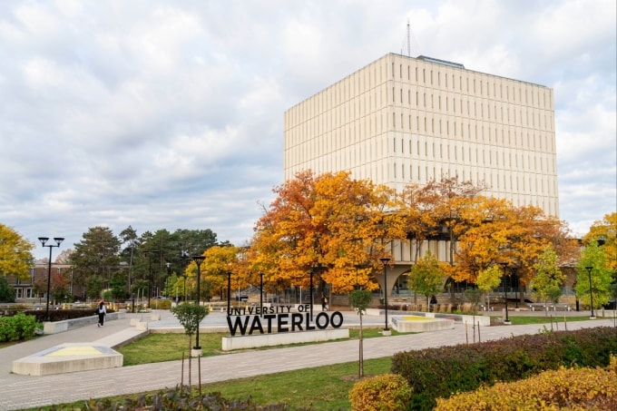 Khuôn viên Đại học Waterloo, Canada. Ảnh: University of Waterloo Fanpage