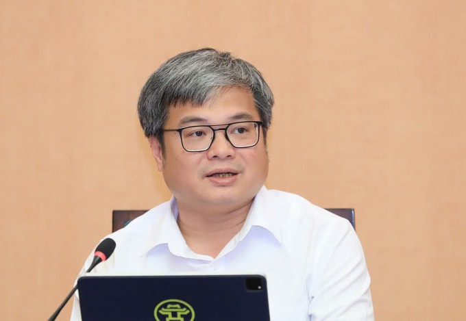 Ông Trương Việt Dũng, Phó Chủ tịch UBND TP Hà Nội. Ảnh: Minh Quốc