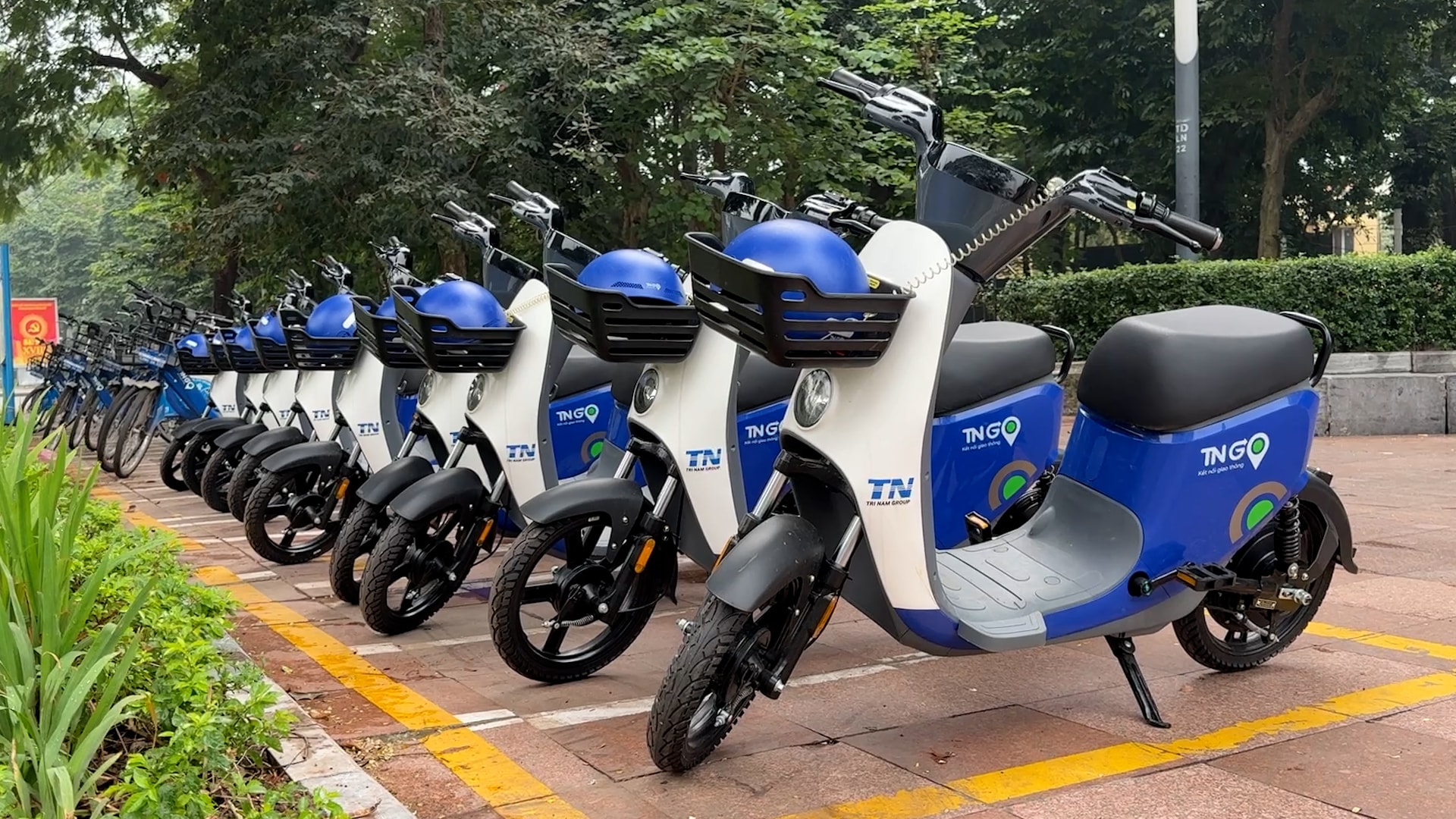 Trải nghiệm xe đạp điện công cộng