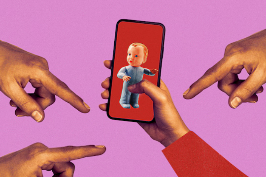 Nhiều cha mẹ chia sẻ hình ảnh của các con từ những giây phút đầu đời