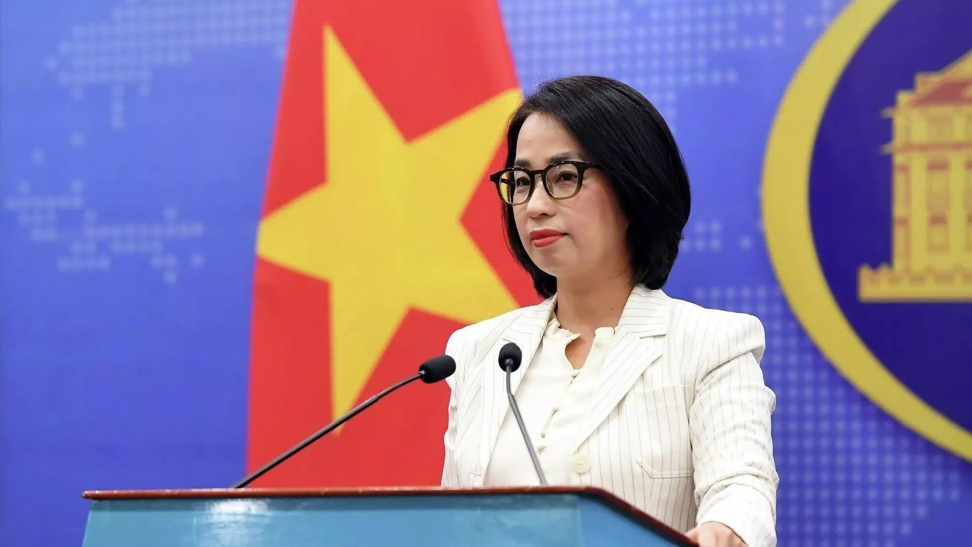 Người phát ngôn Bộ Ngoại giao Phạm Thu Hằng