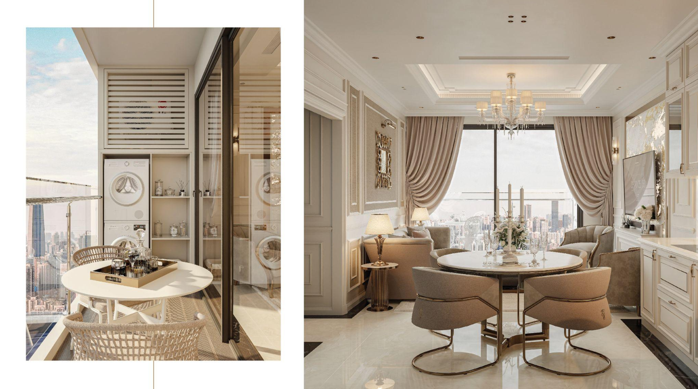 Mỗi căn hộ tại Alumi được thiết kế tối ưu công năng để đón trọn ánh sáng và gió sông Hồng.