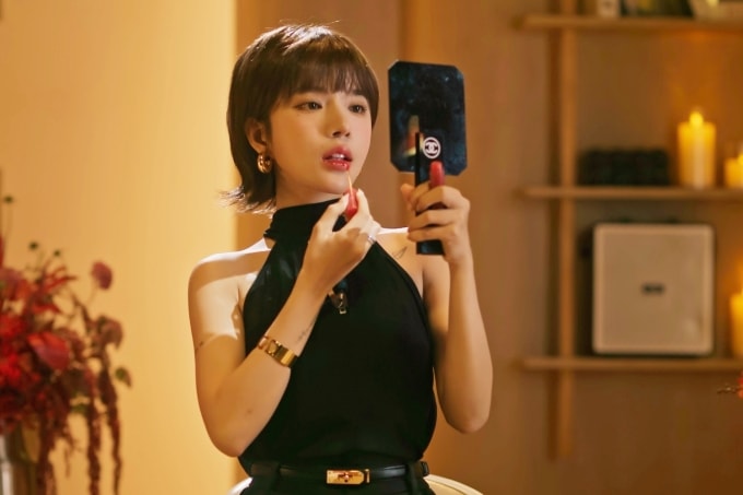 Ca sĩ Lyly - thí sinh Em xinh say hi - là một trong những diễn viên chính của dự án. Ảnh: Thanh Huyền