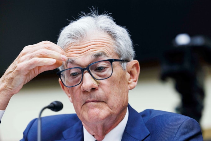 Chủ tịch Fed Jerome Powell trong cuộc điều trần tháng 7/2024. Ảnh: Reuters